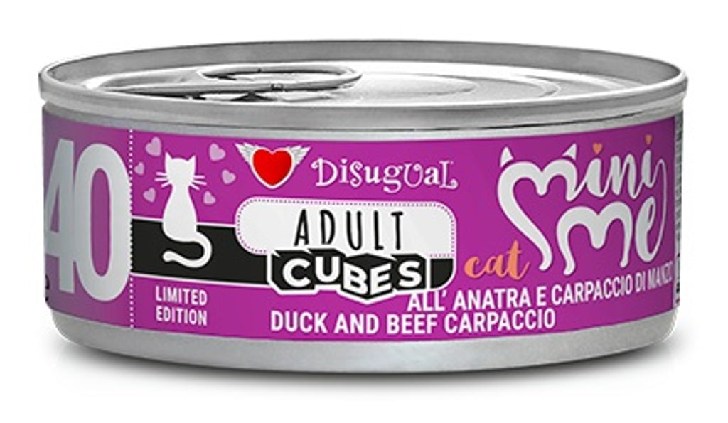 gato cube mini-me 40 pato carne 85gr Imagen principal del producto