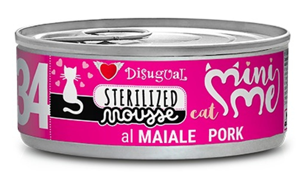 gat mini-me 34 esterilitzat porc mousse 85 g