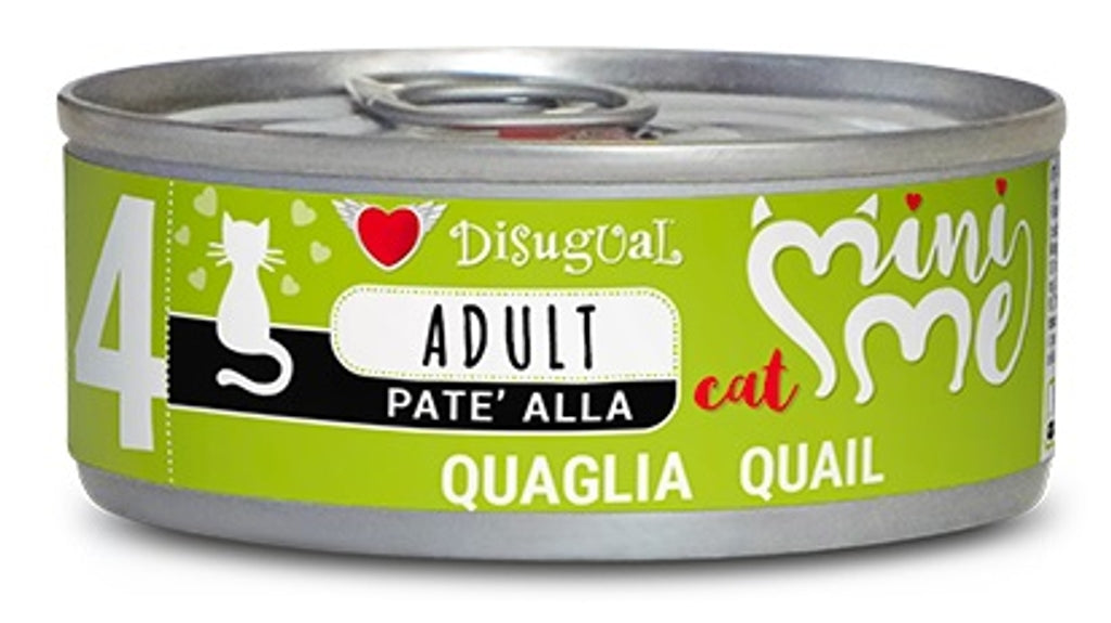 gato Mini-me 4 codorniu 85gr