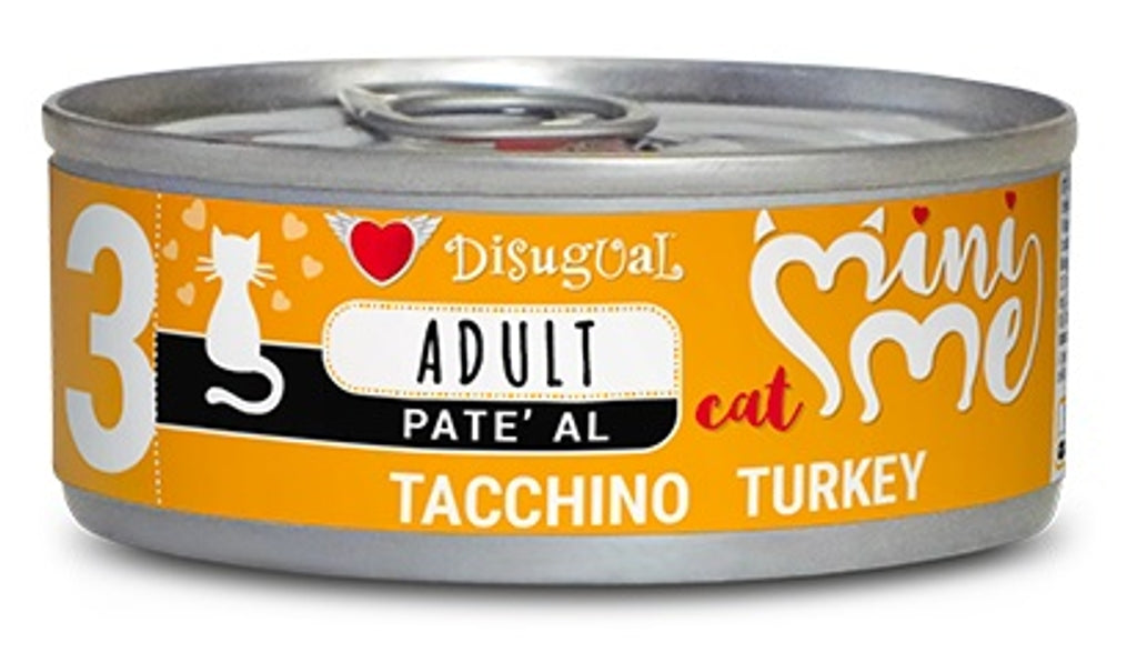 gato Mini-me 3 pavo 85gr