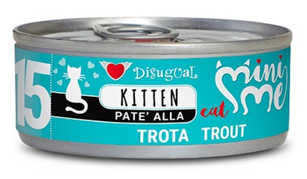 gato Mini-me 15 kitten trucha 85gr