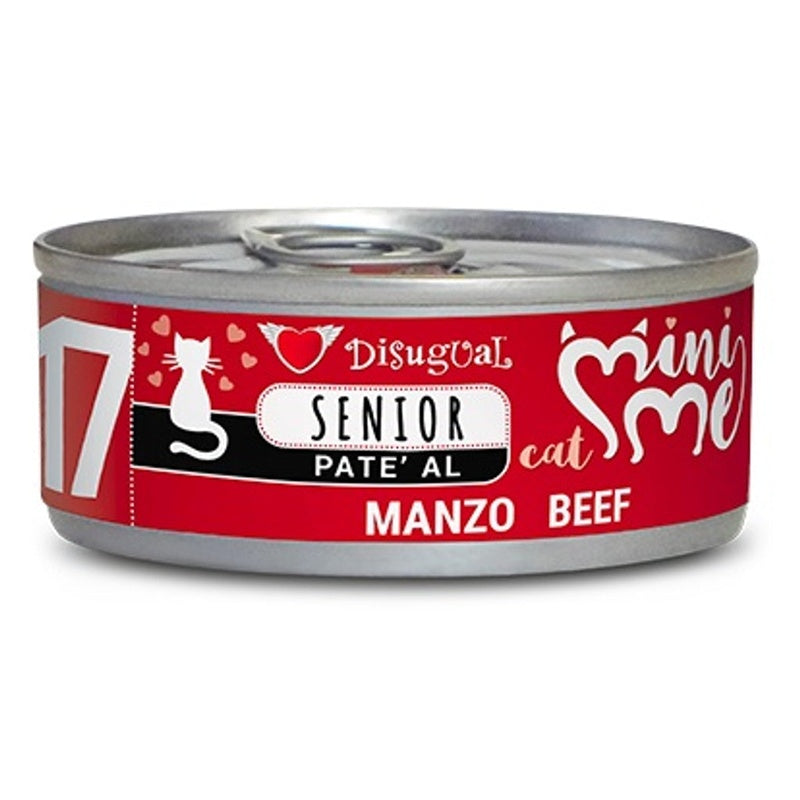 gat Mini-me 17 sènior bou 85 g Imatge principal del producte
