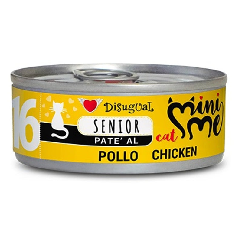 gat Mini-me 16 sènior pollestre 85 g Imatge principal del producte