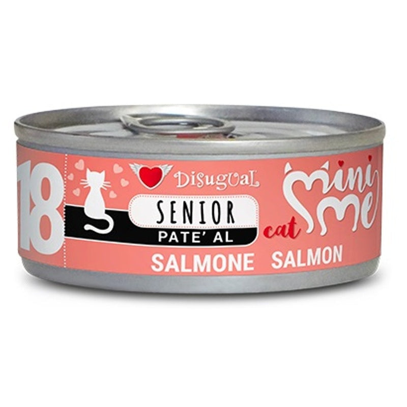 gat Mini-me 18 sènior salmó 85 g Imatge principal del producte