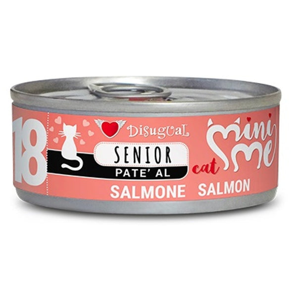 gat Mini-me 18 sènior salmó 85 g