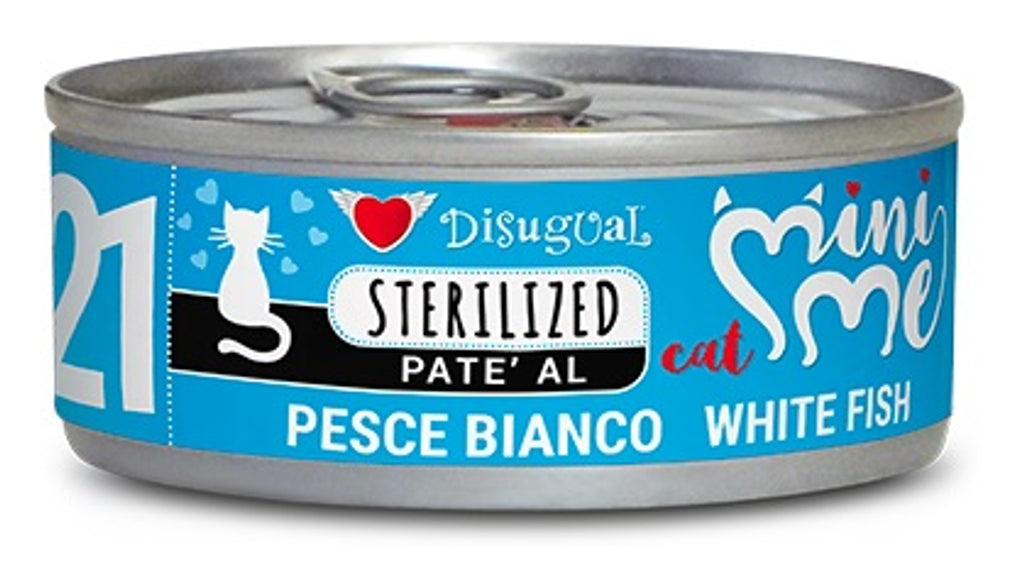 gat Mini-me 21 esterilitzat peix blanc 85 g