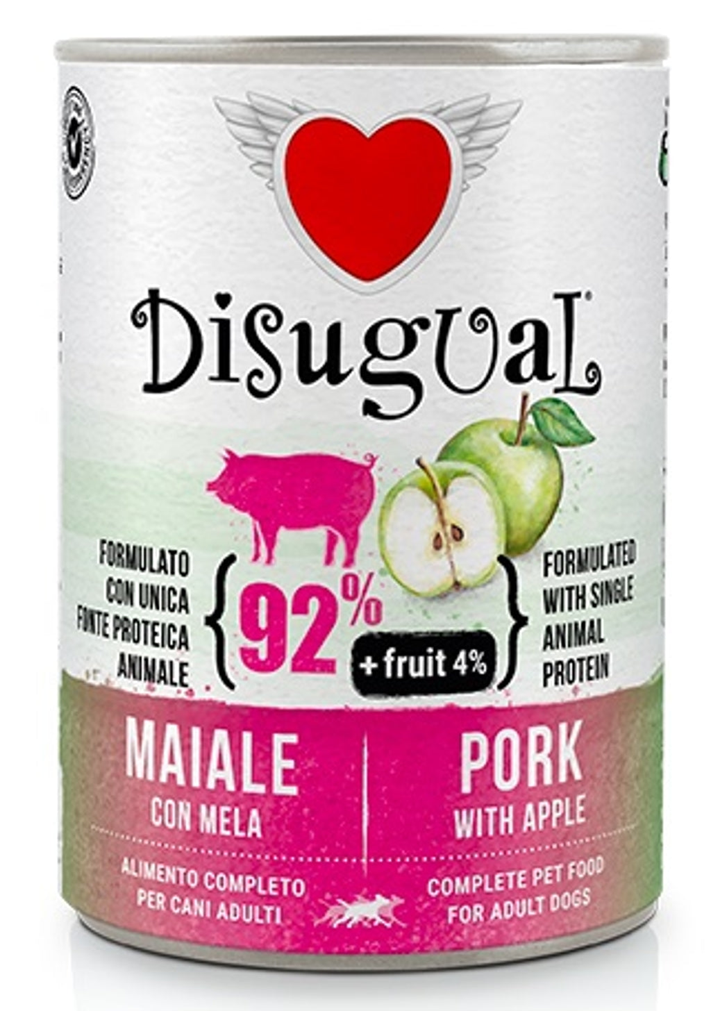 gos fruit porc amb poma 400 g