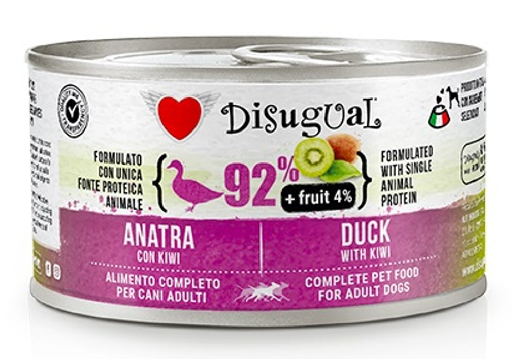 gos fruit ànec amb kiwi