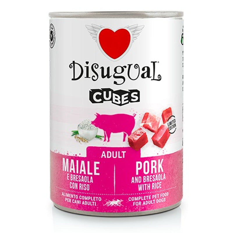 perro cube cerdo arroz 400gr Imatge principal del producte