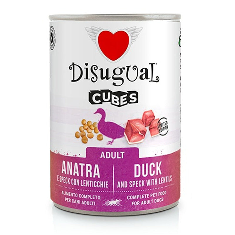 perro cube pato lentejas 400gr Imatge principal del producte
