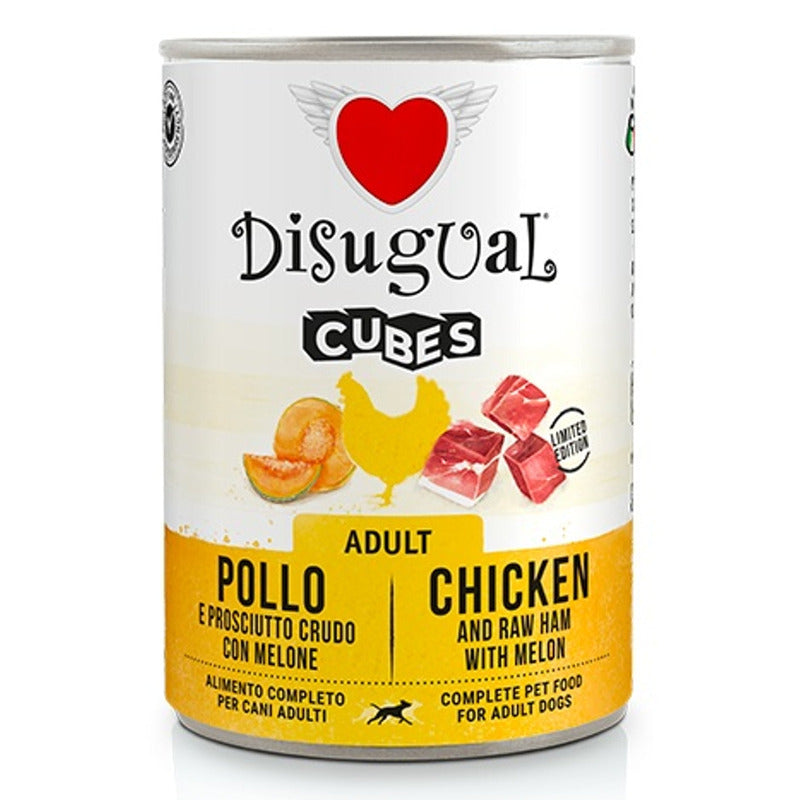 perro cube pollo jamón melón 400gr