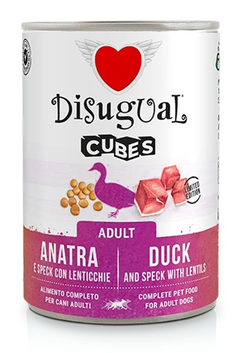 gos cube ànec lentejas 400 g