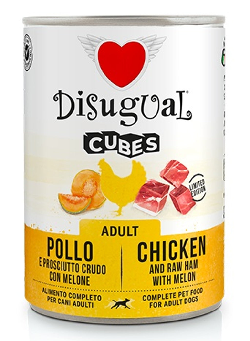gos cube pollastre jamón melón 400 g