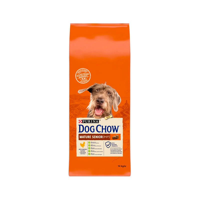 Dog Chow Purina Chow Mature sènior amb pollastre pinso per a gossos