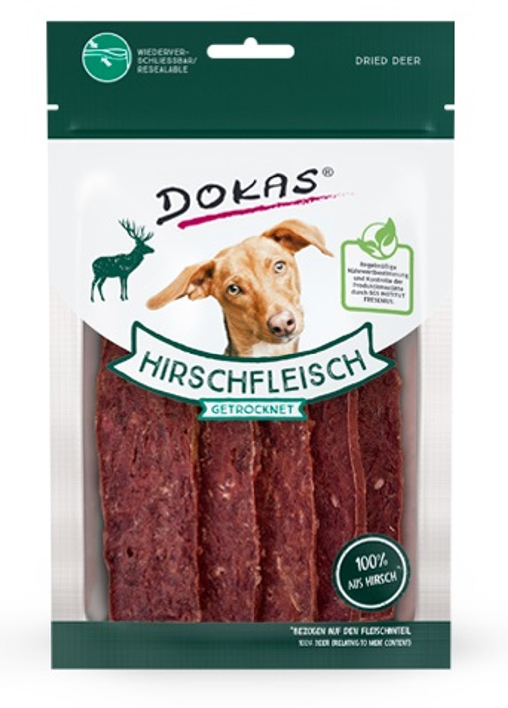 Carne de venado para perro 60gr Imagen principal del producto