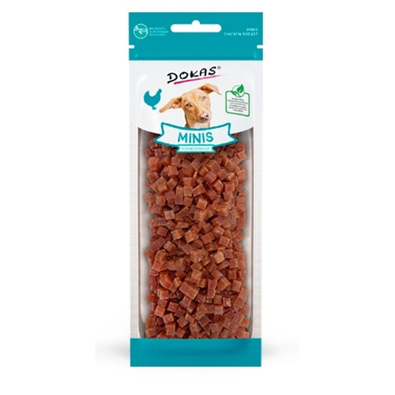 Minis pechuga de pollo para perro 70gr Imagen principal del producto