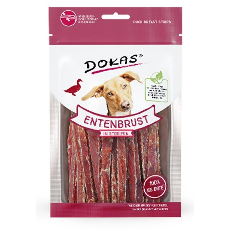Tiras de pechuga d'ànec per a gos 70 g