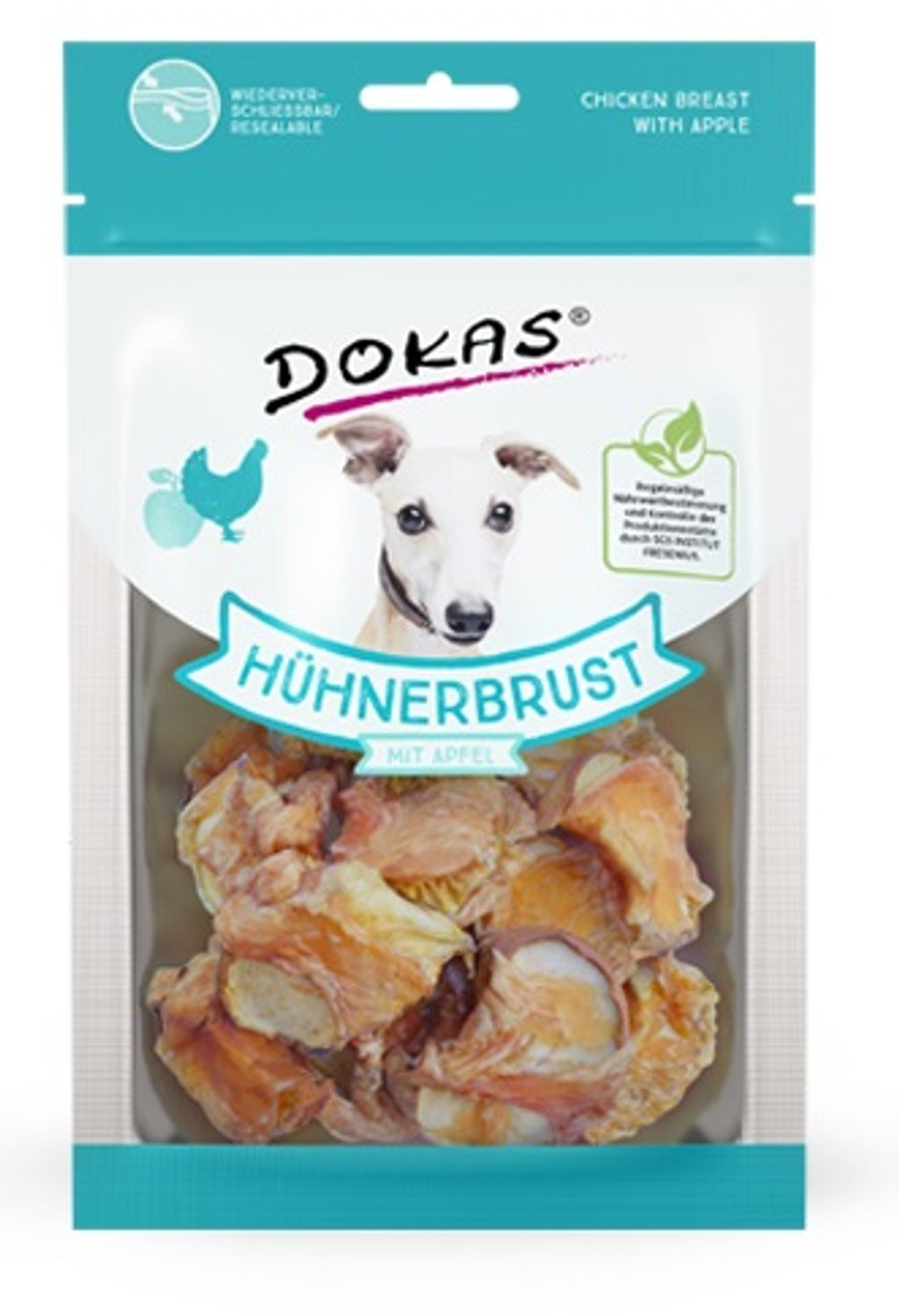 Pechuga de pollastre amb poma per a gos 70 g