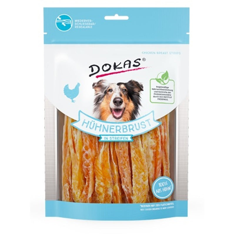 Tiras de pechuga de pollo para perro 250gr
