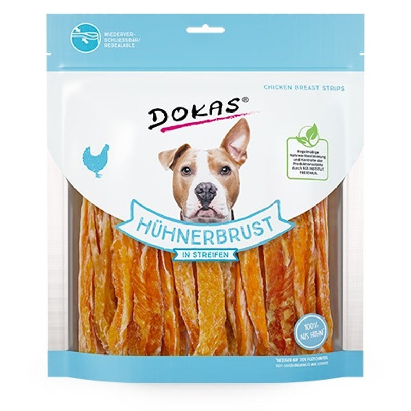 Tiras de pechuga de pollo para perro 500gr