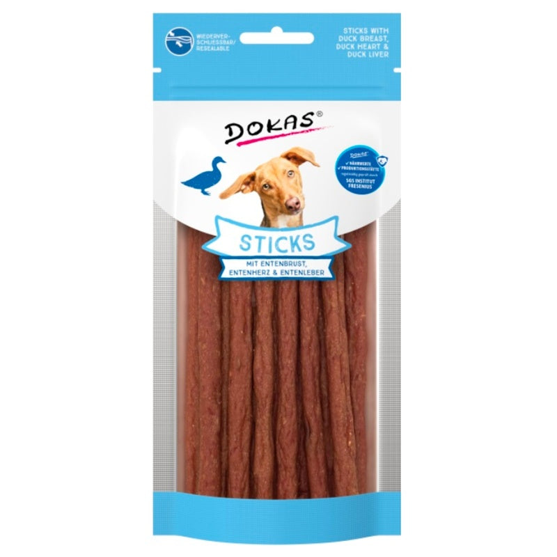 sticks pechuga corazón hígado pato 60gr Imagen principal del producto
