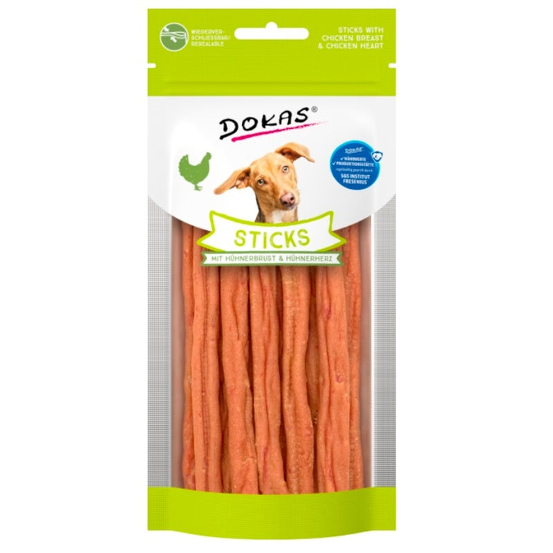 sticks pechuga y corazón pollo 60gr Imagen principal del producto