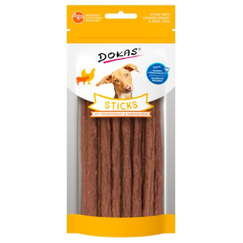 sticks pechuga pollestre i fetge vedella 60 g Imatge principal del producte