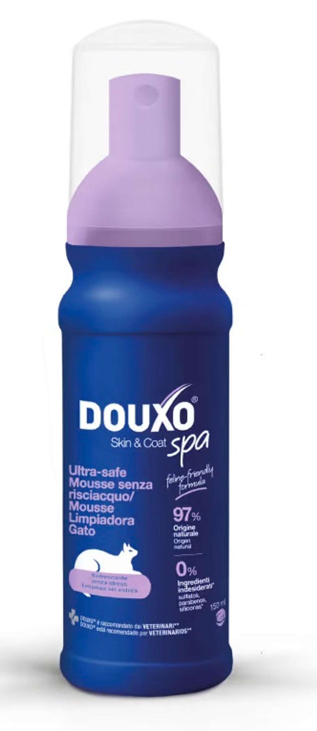 Douxo spa mousse gat sense estrès 150 ml Imatge principal del producte