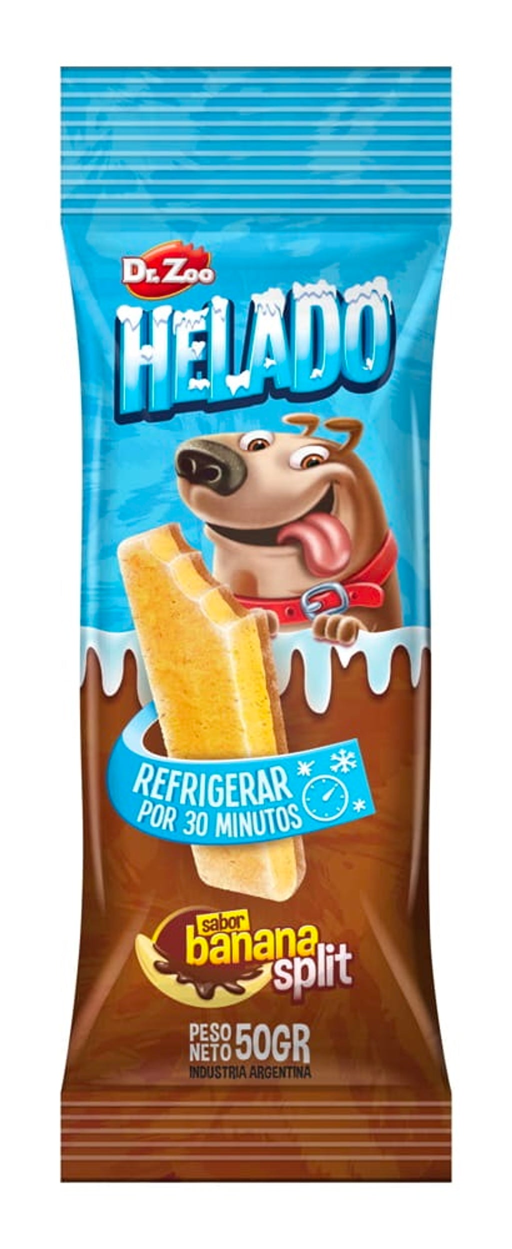 helado banana split