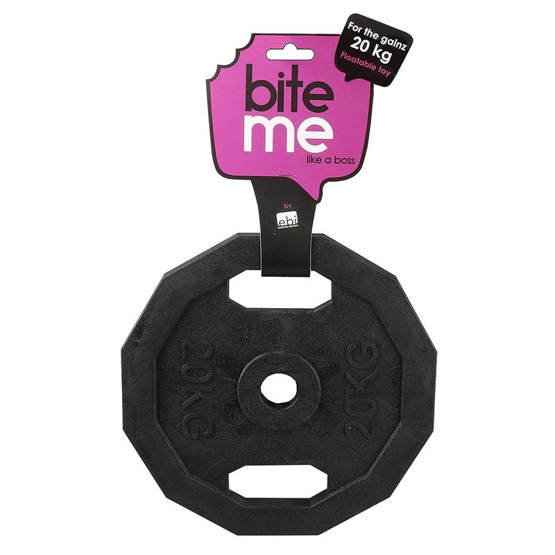 Bite me disco-pesas de goma 22,8x22,8x1,7 cm Imatge principal del producte