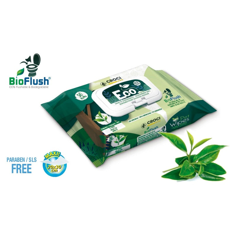eco te verd i clorhexidina 30un biodegradables Imatge principal del producte