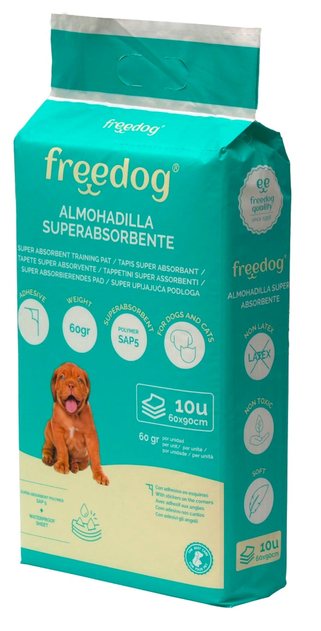 empapador absorbente 60x90 10un