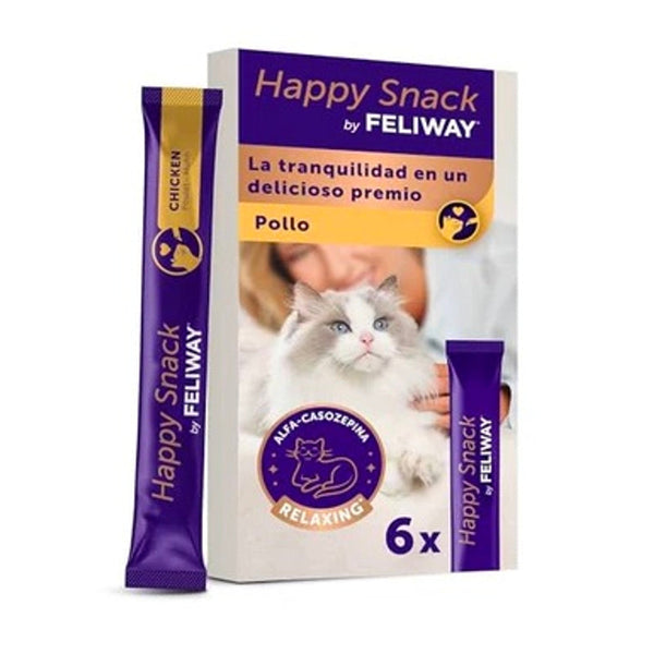 Happy snack Feliway pollestre per a gats