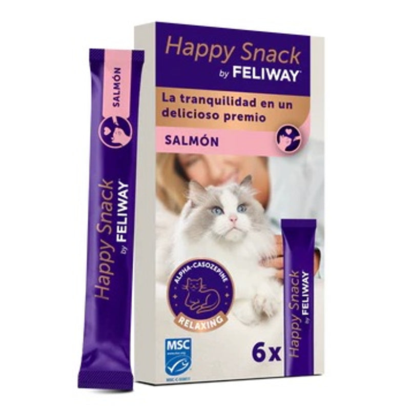 Happy snack Feliway salmón para gatos Imagen principal del producto