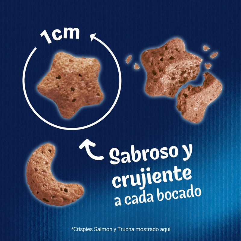 gato crispies salmón trucha 45gr