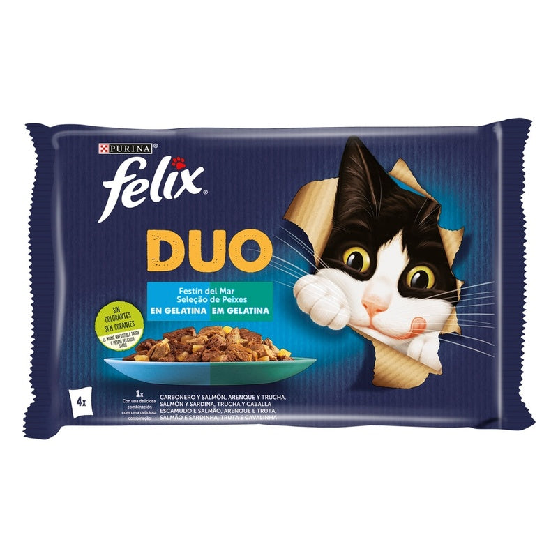 Duo festín del mar en gelatina 4x85 g