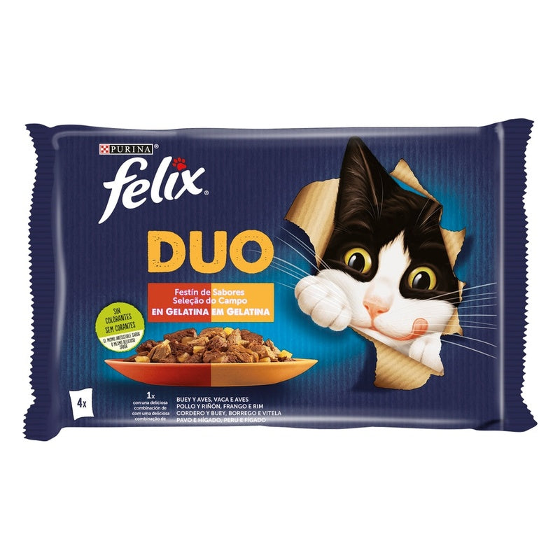 Duo festín de sabors en gelatina 4x85 g