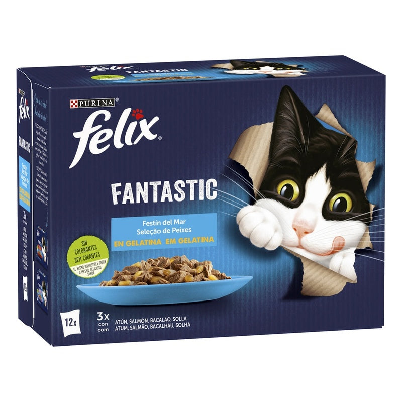 Fantastic festín del mar en gelatina 12x85gr