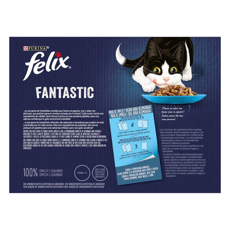 Fantastic festín del mar en gelatina 12x85gr