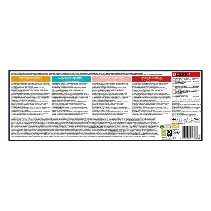Fantastic Selección de sabores Multipack 44x85gr