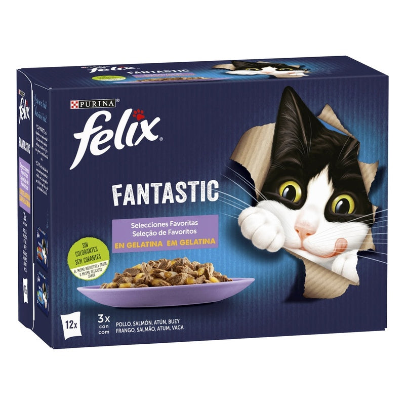 Fantastic selecciones favoritas en gelatina 12x85g