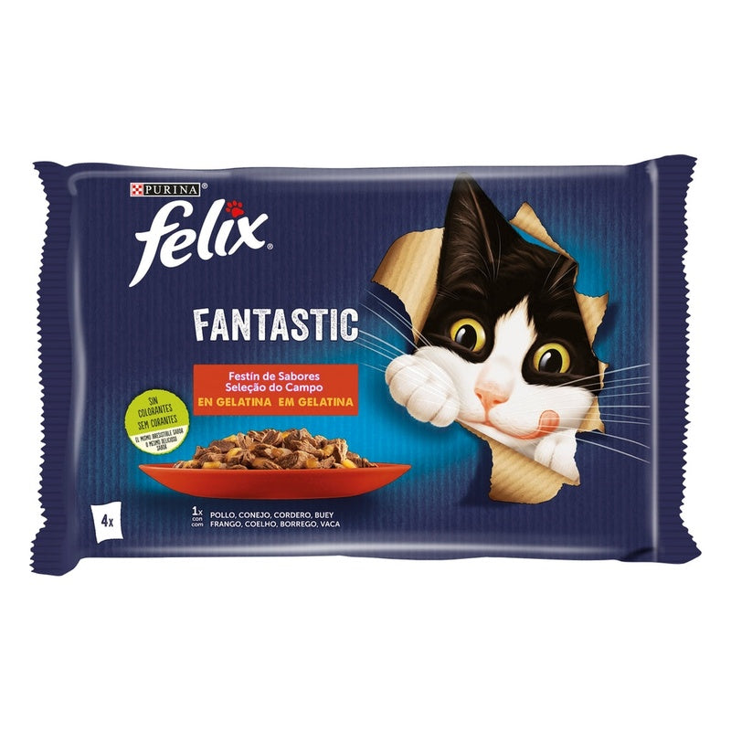 Fantastic festín de sabors en gelatina 4x85 g