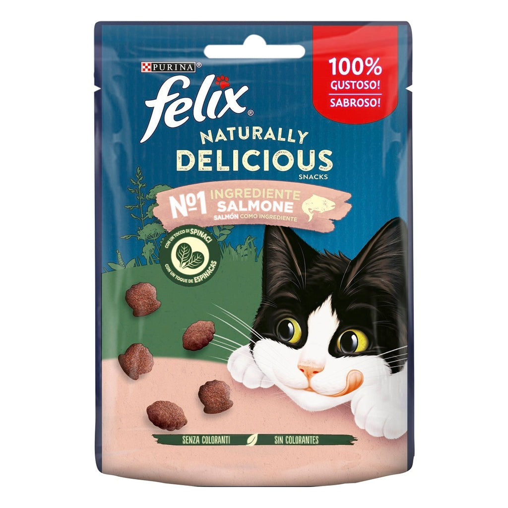 gato Natural Delicious salmón y espinacas 50gr Imagen principal del producto