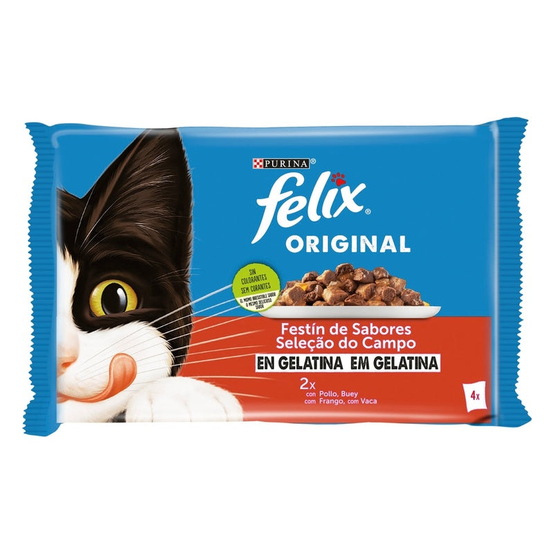 Original festín de sabores en gelatina 4x85gr