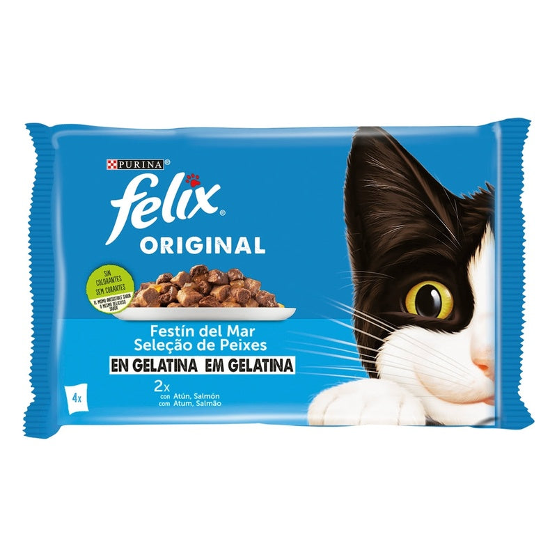 Original festín del mar en gelatina 4x85 g