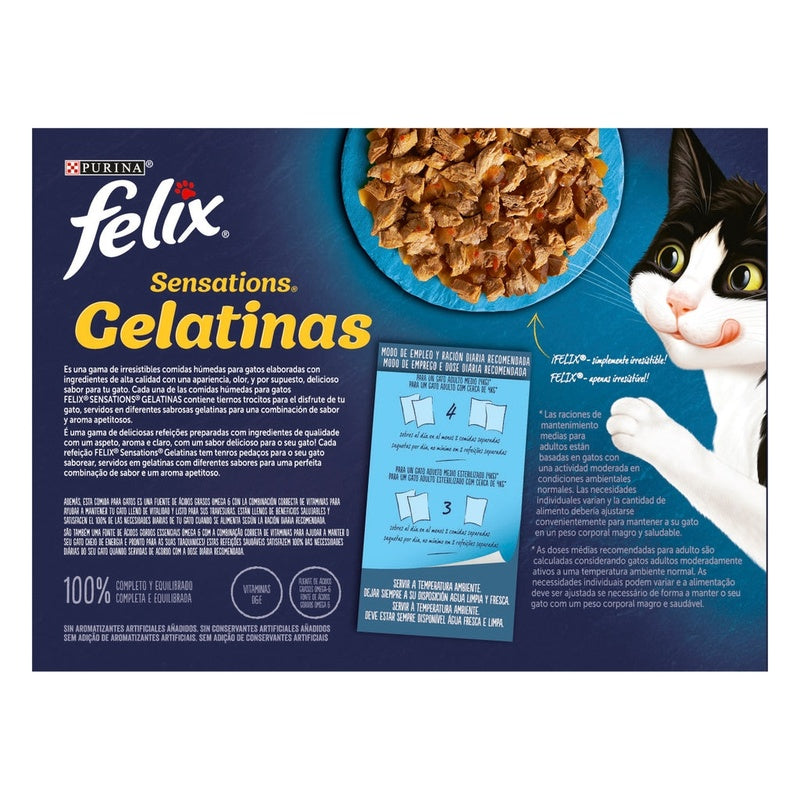Sensations festín del mar en gelatina 12x85gr