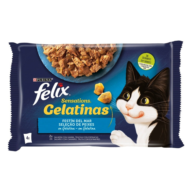 Sensations festín del mar en gelatina 4x85gr