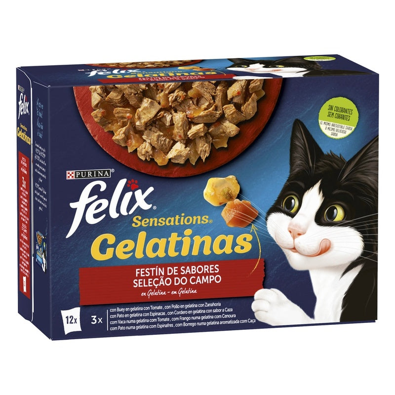 Sensations festín de sabores en gelatina 12x85gr