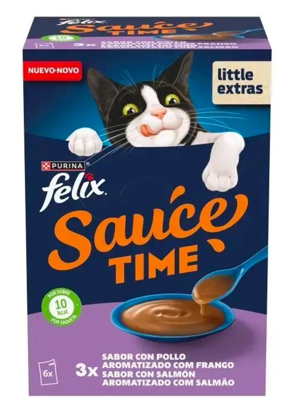 sauce soup pollo y salmón 6x40g