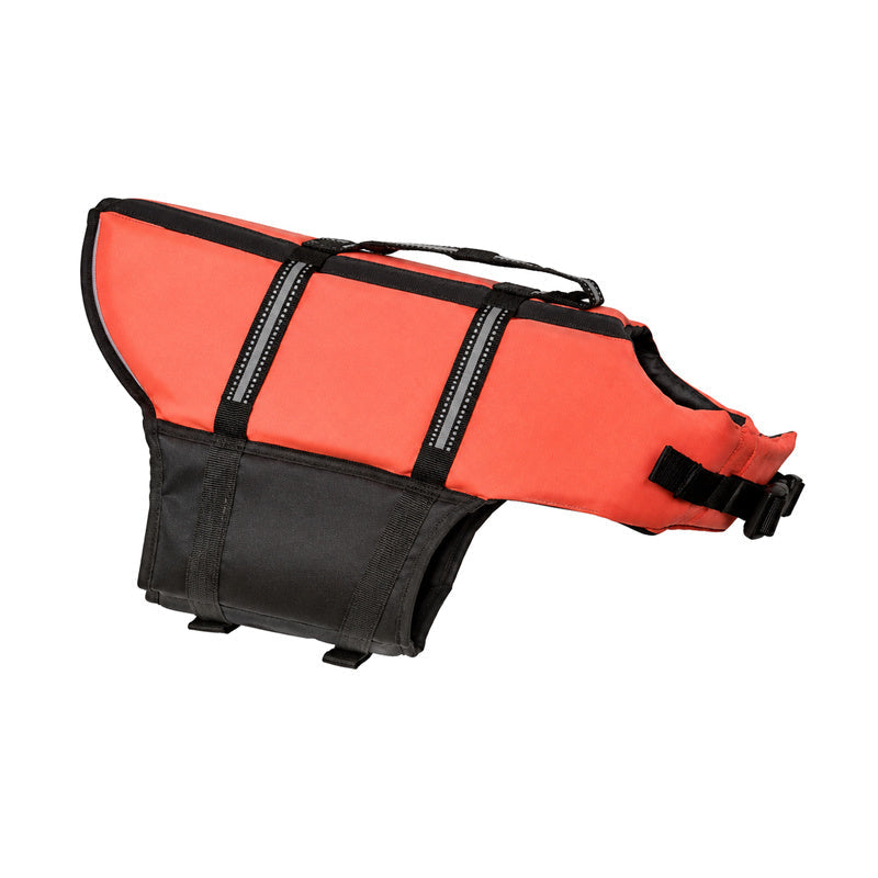Flamingo armilla salvavides taronja talla M per a gossos